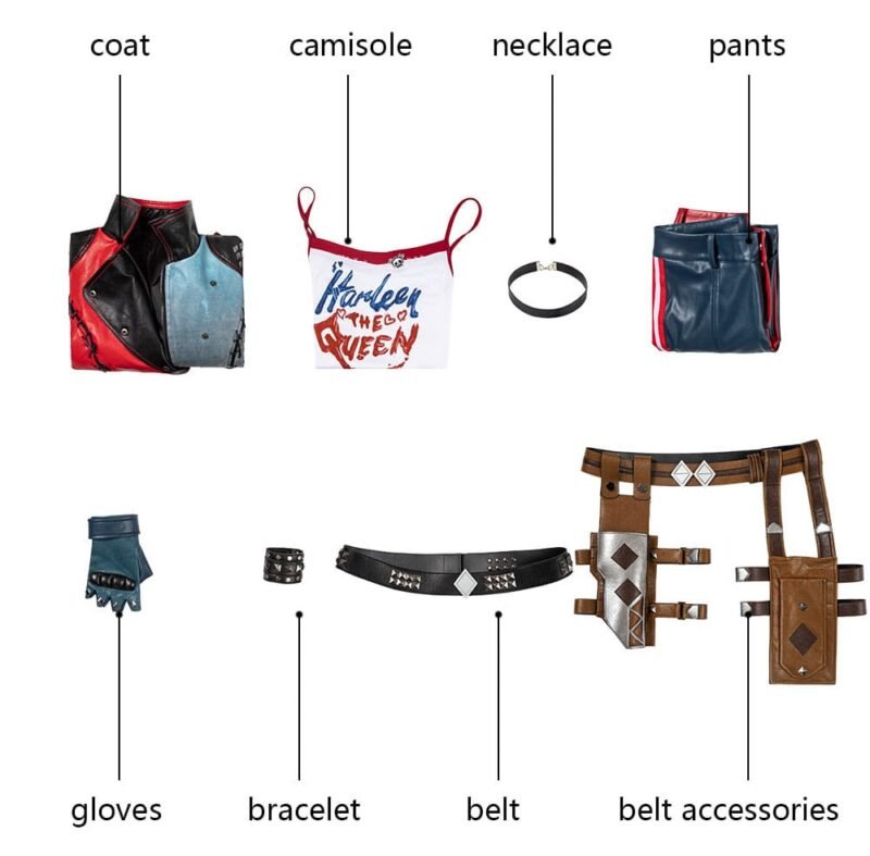 Suicide Squad Kill the Justice League harley quinn cosplay costume