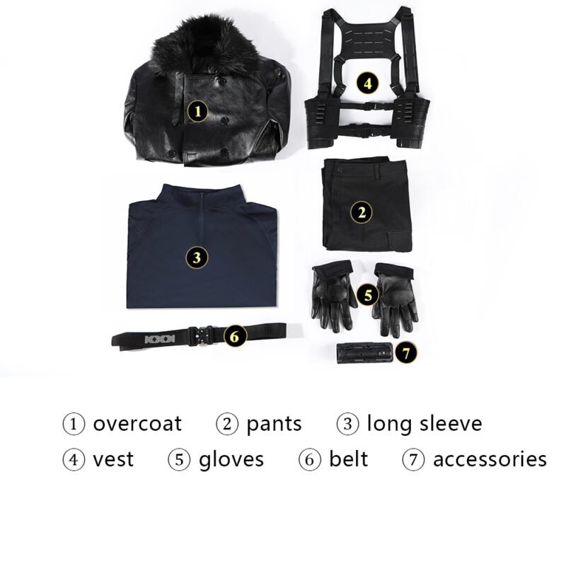 Resident Evil Requiem Leon cosplay costume