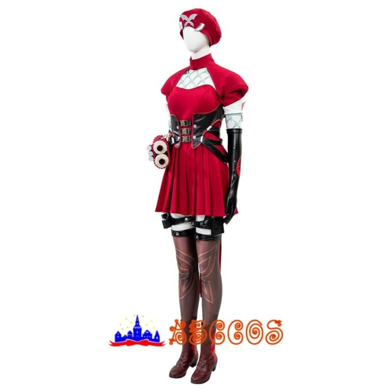 Marvel Rivals Psylocke Blood Kariudo Skin cosplay costume