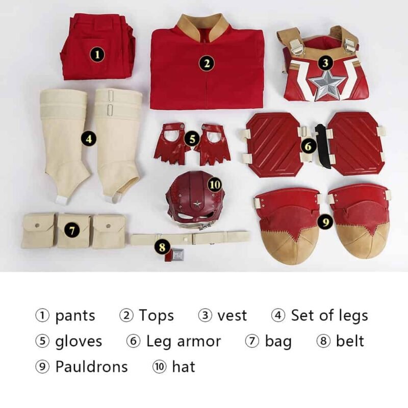 Thunderbolts* Alexei Shostakov / Red Guardian cosplay costume Thunderbolts* Alexei Shostakov / Red Guardian cosplay costume