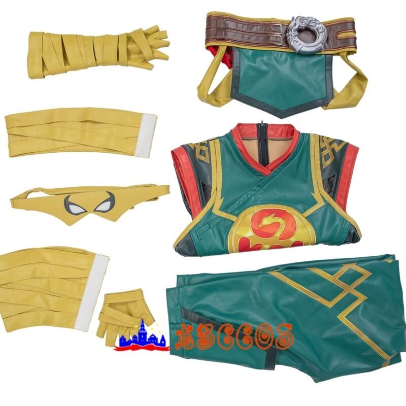 Marvel Rivals Lin Lie（Sword Master）/Iron Fist cosplay costume