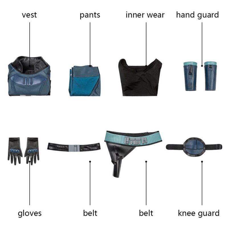 STAR WARS The Mandalorian Gina Carano cosplay costume
