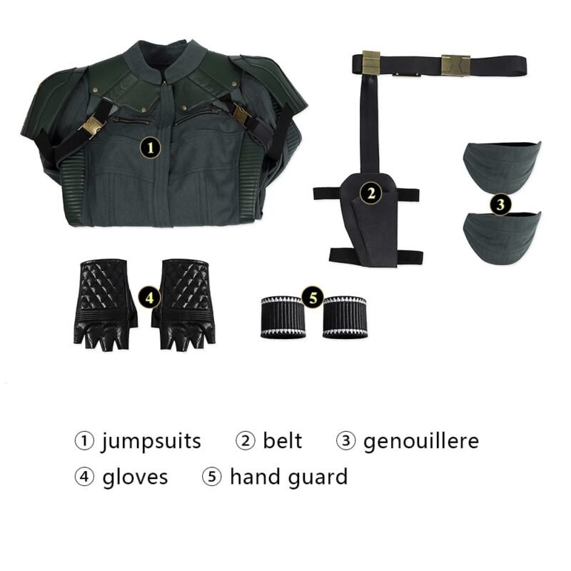 Thunderbolts* Black Widow (Yelena Belova) cosplay costume（Excluding weapons）