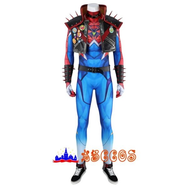 Marvel Rivals Spider punk 2099 cosplay costume