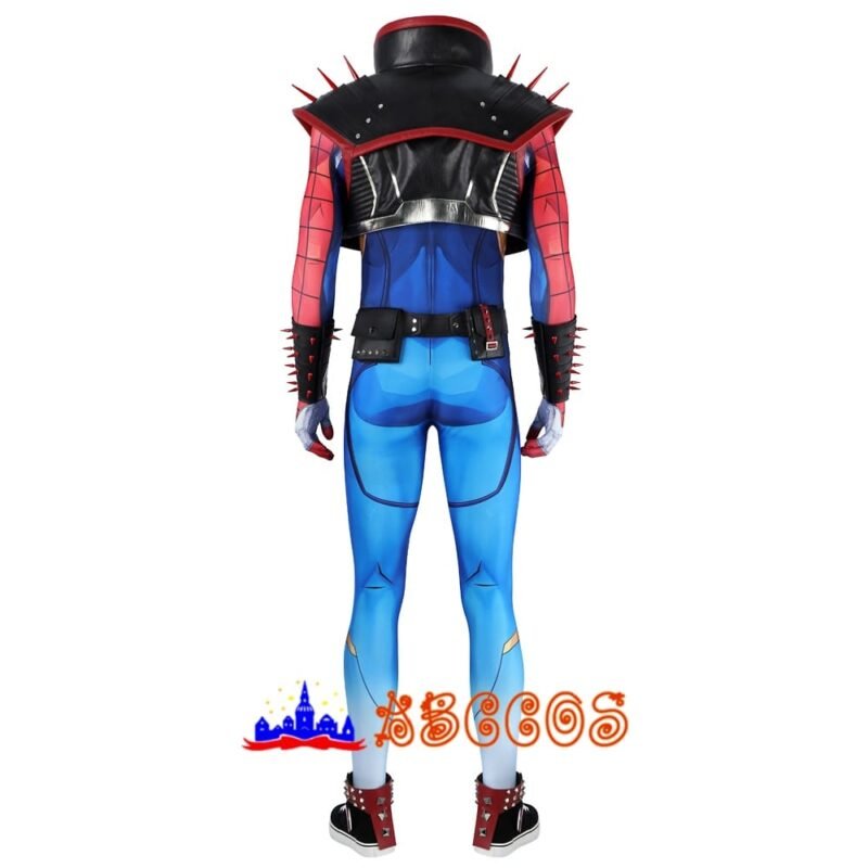 Marvel Rivals Spider punk 2099 cosplay costume Marvel Rivals Spider punk 2099 cosplay costume