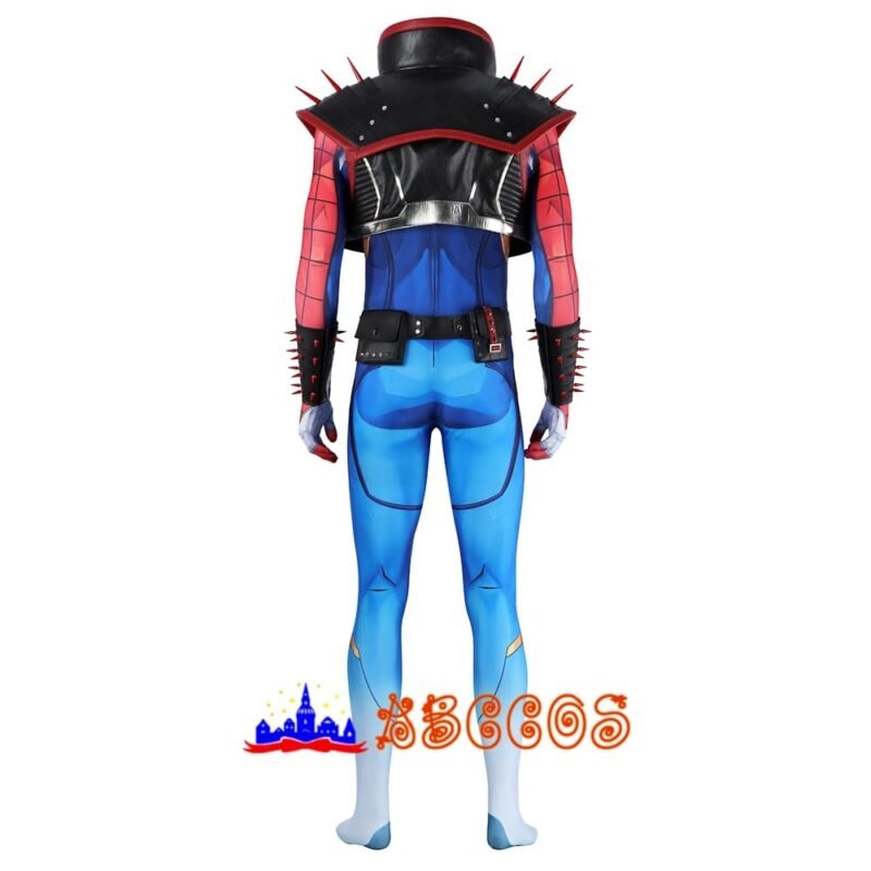 Marvel Rivals Spider punk 2099 cosplay costume Marvel Rivals Spider punk 2099 cosplay costume