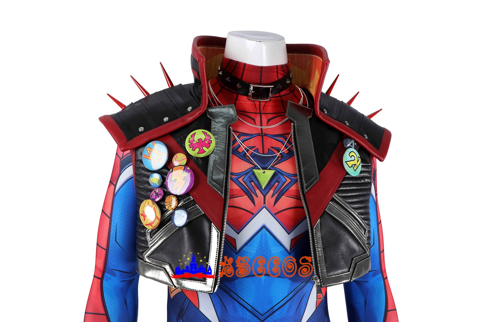 Marvel Rivals Spider punk 2099 cosplay costume-ABCcosplay Marvel Rivals Spider punk 2099 cosplay costume-ABCcosplay