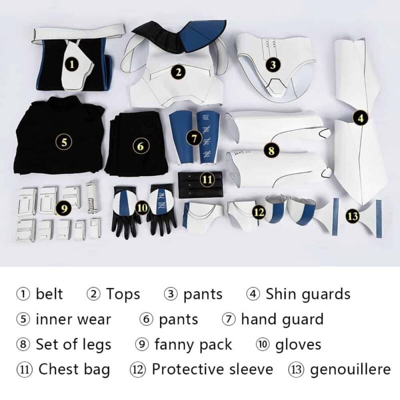 Star Wars：The Clone Wars Captain Rex /CT-7567 cosplay costume