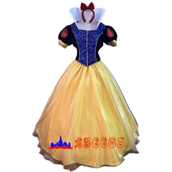Disney Snow White and the Seven Dwarfs snow white princess dress cosplay costume