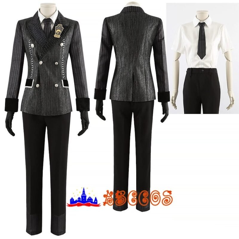 Disney Twisted-Wonderland Halloween Event 2024 Azul Ashengrotto cosplay costume