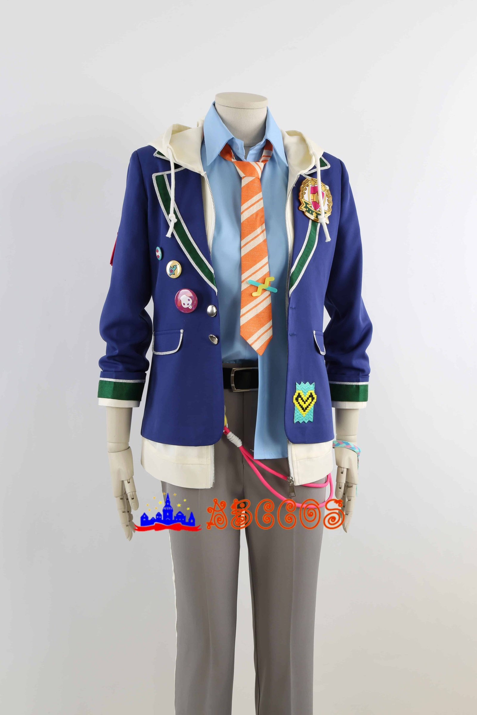 Ensemble Stars!/!! Shuffle Unit Song Collection Vol.1 Uniform for all staff Tori Himemiya/Shiratori Aira/Harukawa Sora cosplay costume-ABCcosplay Ensemble Stars!/!! Shuffle Unit Song Collection Vol.1 Uniform for all staff Tori Himemiya/Shiratori Aira/Harukawa Sora cosplay costume-ABCcosplay