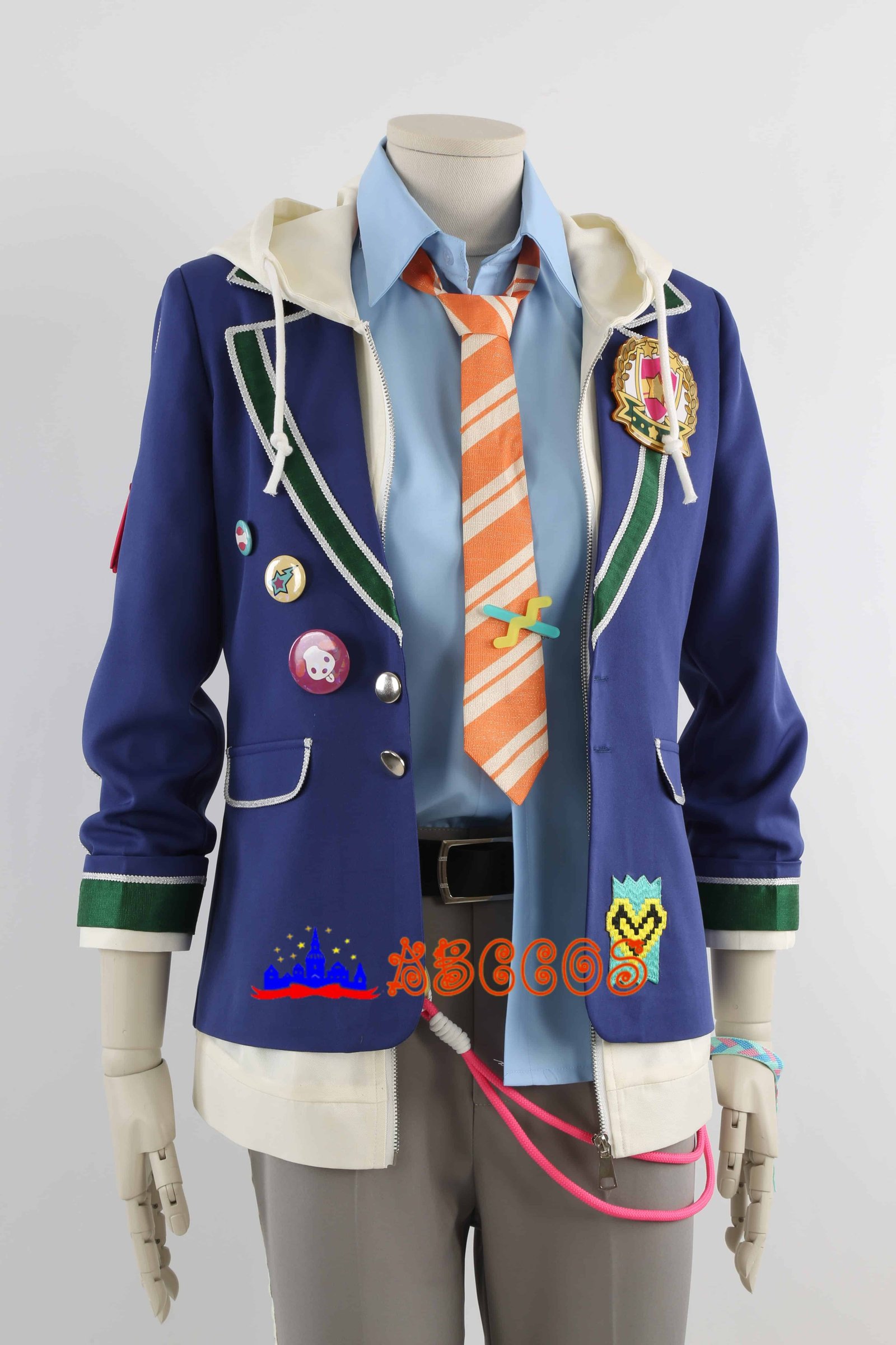 Ensemble Stars!/!! Shuffle Unit Song Collection Vol.1 Uniform for all staff Tori Himemiya/Shiratori Aira/Harukawa Sora cosplay costume-ABCcosplay Ensemble Stars!/!! Shuffle Unit Song Collection Vol.1 Uniform for all staff Tori Himemiya/Shiratori Aira/Harukawa Sora cosplay costume-ABCcosplay