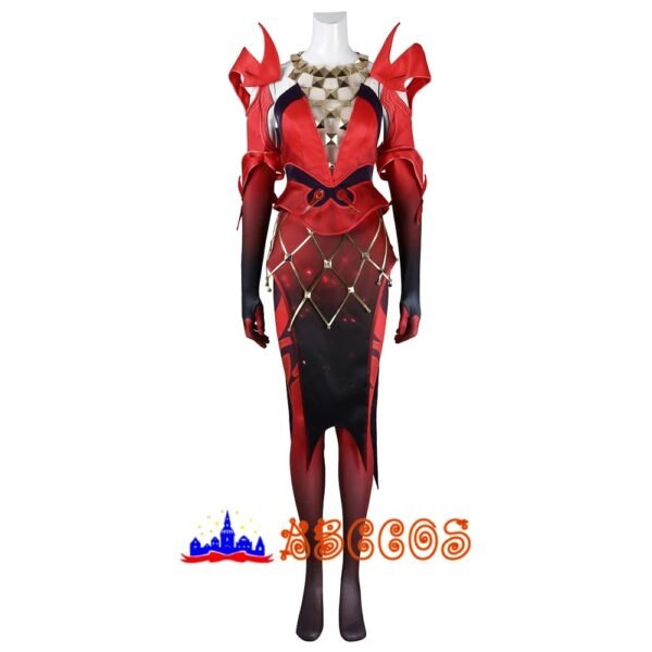 Marvel Rivals Scarlet Witch cosplay costume