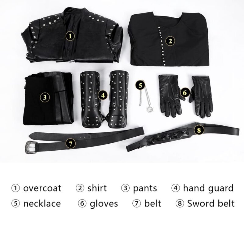 The Witcher Season 5 Geralt cosplay costume