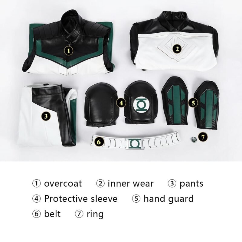 Superman: Legacyn Green Lantern cosplay costume Superman: Legacyn Green Lantern cosplay costume