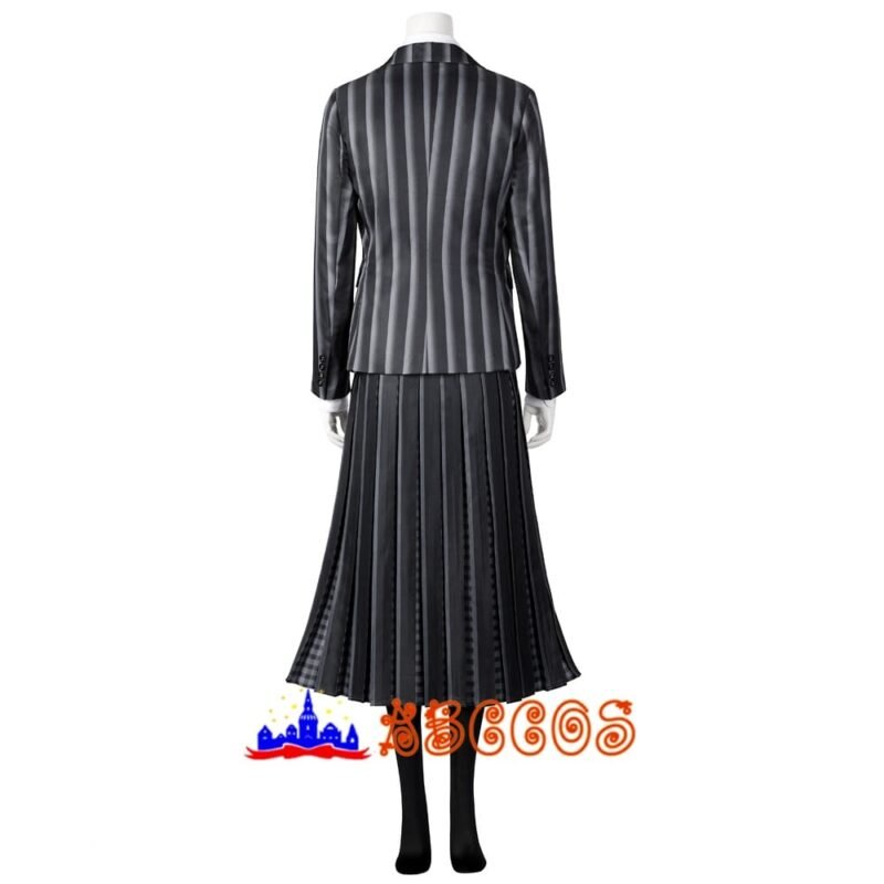 Wednesday2 The Addams Family Wednesday Addams Nevermore Academy uniform cosplay costume