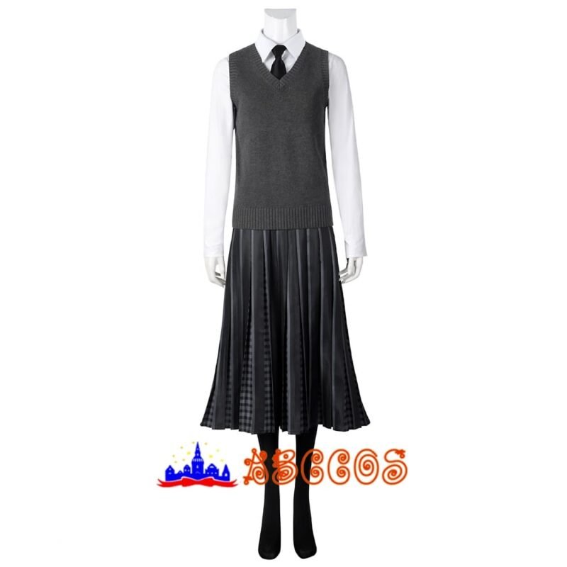 Wednesday2 The Addams Family Wednesday Addams Nevermore Academy uniform cosplay costume