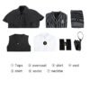 Wednesday2 The Addams Family Wednesday Addams Nevermore Academy uniform cosplay costume