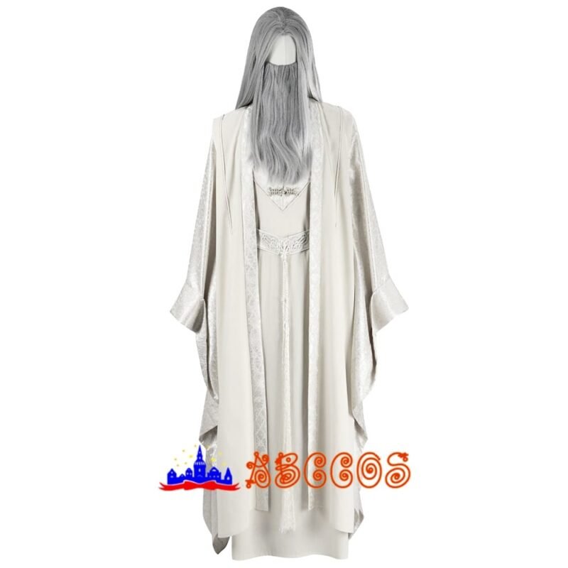 The Fellowship of the Ring Saruman the White cosplay costume