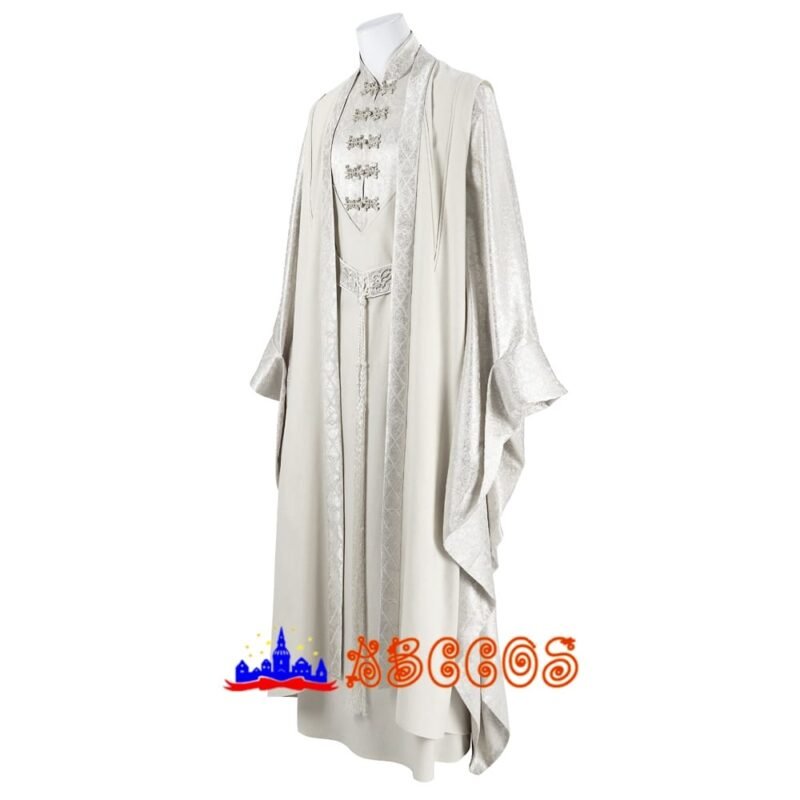 The Fellowship of the Ring Saruman the White cosplay costume