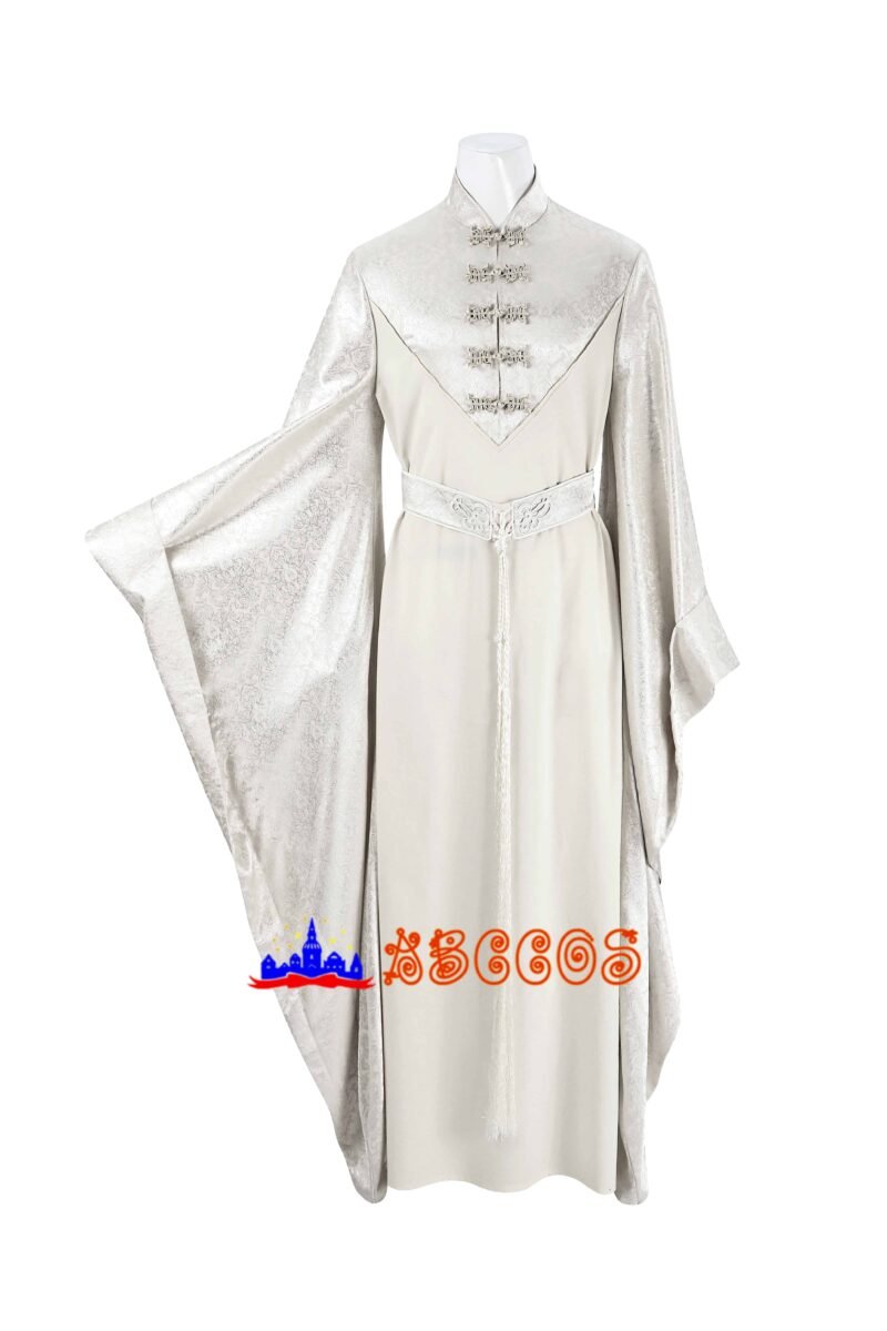 The Fellowship of the Ring Saruman the White cosplay costume