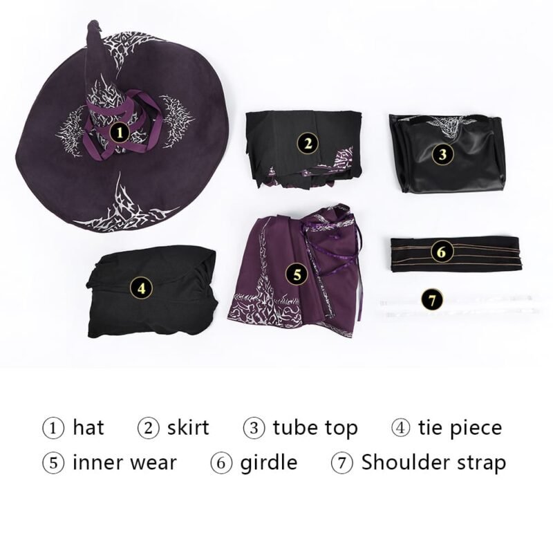 ELDEN RING NIGHTREIGN Nightfarers Recluse cosplay costume