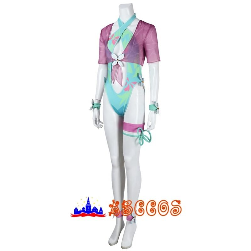 Marvel Rivals Psylocke swimsuit cosplay costume