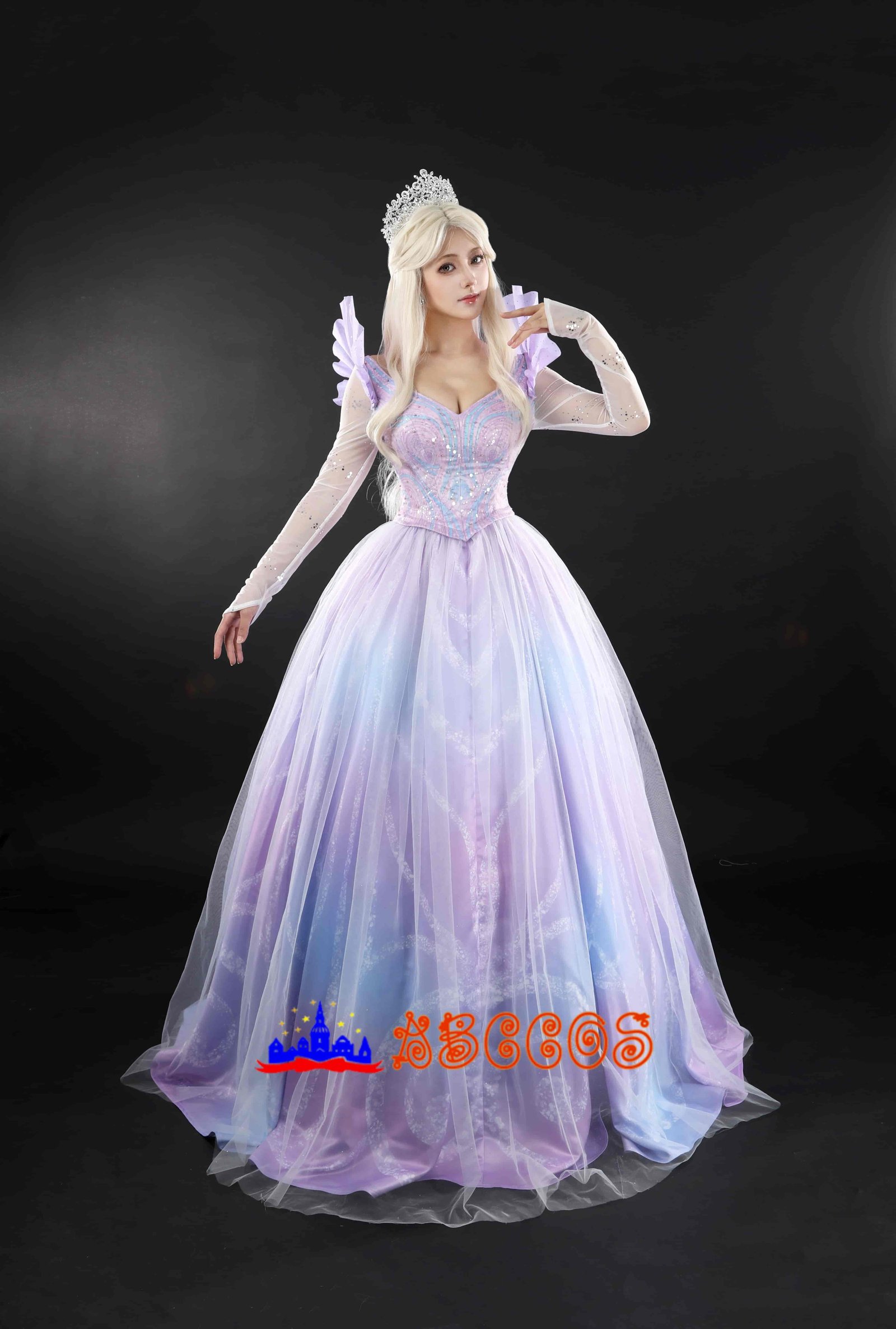 Wicked: For Good Glinda cosplay costume-ABCcosplay