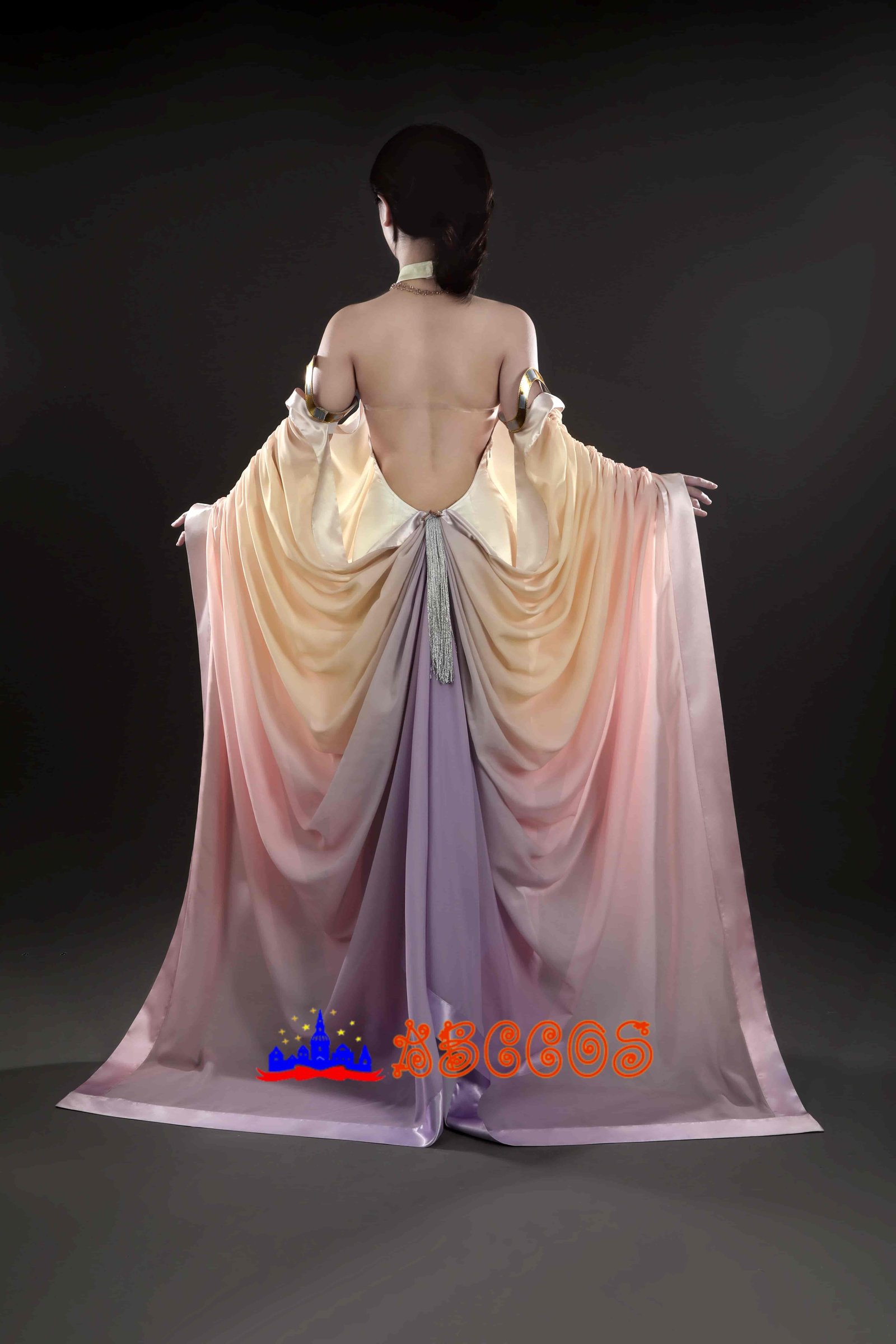 Star Wars: Episode II – Attack of the Clones Padmé Amidala Lake Dress cosplay costume-ABCcosplay Star Wars: Episode II – Attack of the Clones Padmé Amidala Lake Dress cosplay costume-ABCcosplay