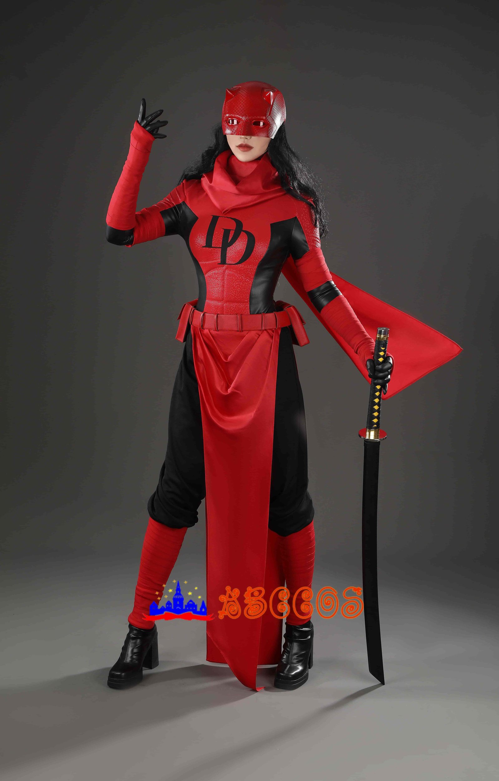 Daredevil Elektra Natchios cosplay costume-ABCcosplay