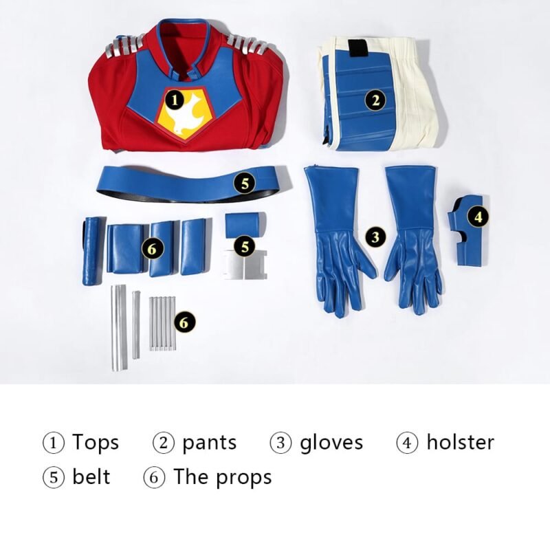 Peacemaker Season 1 Christopher Smith Peacemaker cosplay costume