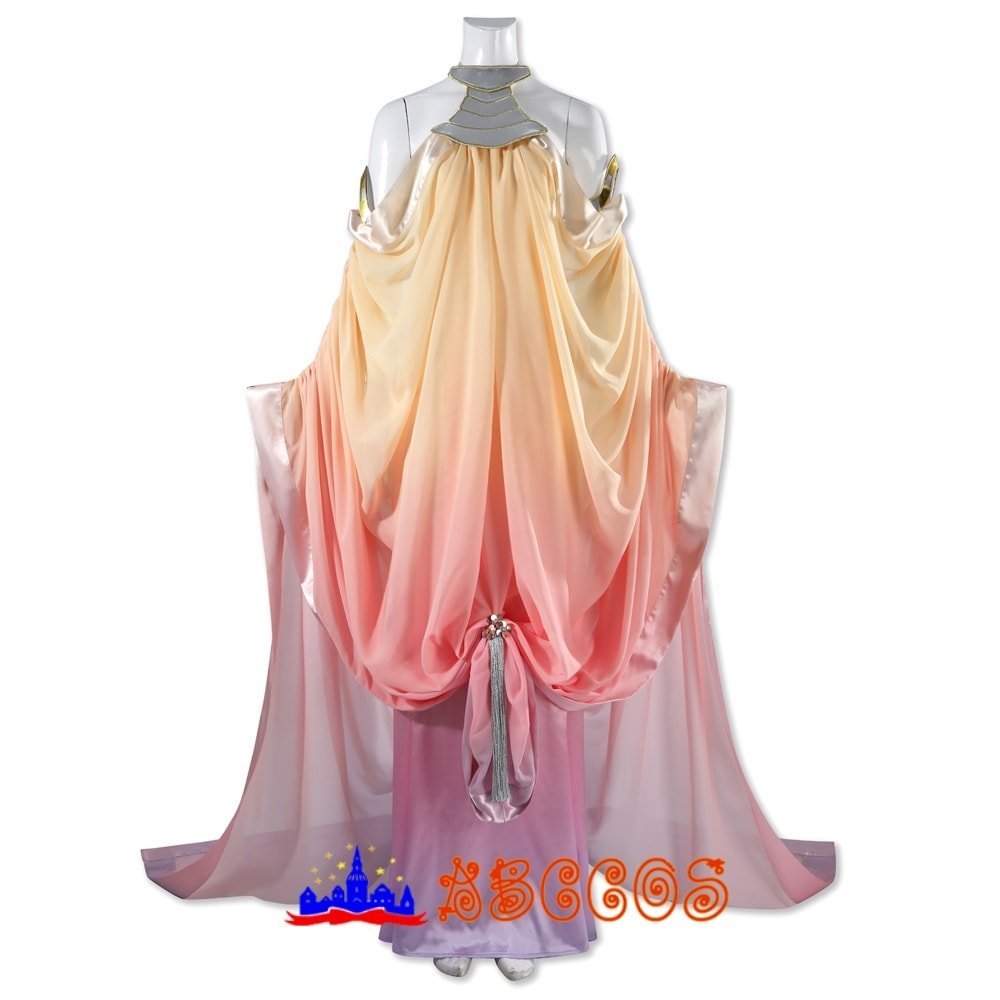 Star Wars Padmé Amidala Lake Dress Cosplay Costume – Elegant Ombre Gown with Regal Accents-ABCcosplay Star Wars Padmé Amidala Lake Dress Cosplay Costume – Elegant Ombre Gown with Regal Accents-ABCcosplay