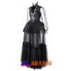 Wednesday Season 2 Wednesday Addams evening gown cosplay costume Wednesday Season 2 Wednesday Addams evening gown cosplay costume