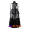 Wednesday Season 2 Wednesday Addams evening gown cosplay costume Wednesday Season 2 Wednesday Addams evening gown cosplay costume