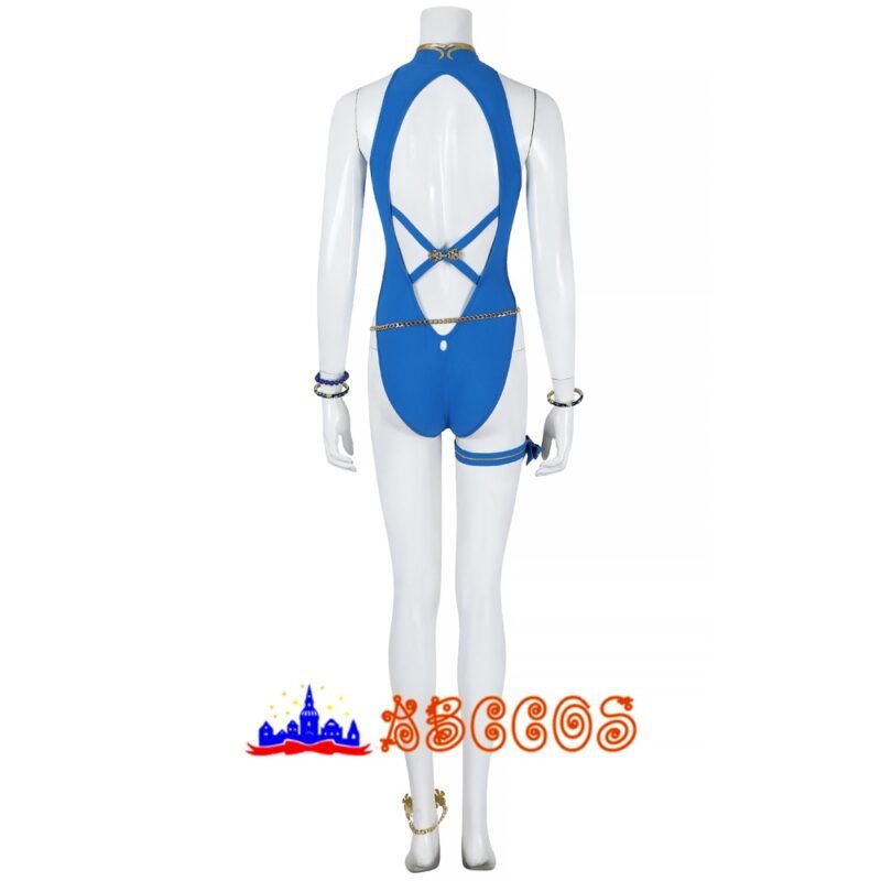 Street Fighter 6 Chun Li swimsuit cosplay costume