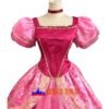Disney Cinderella Sister Matching Princess Dress - Red Version Performance Cosplay Costume