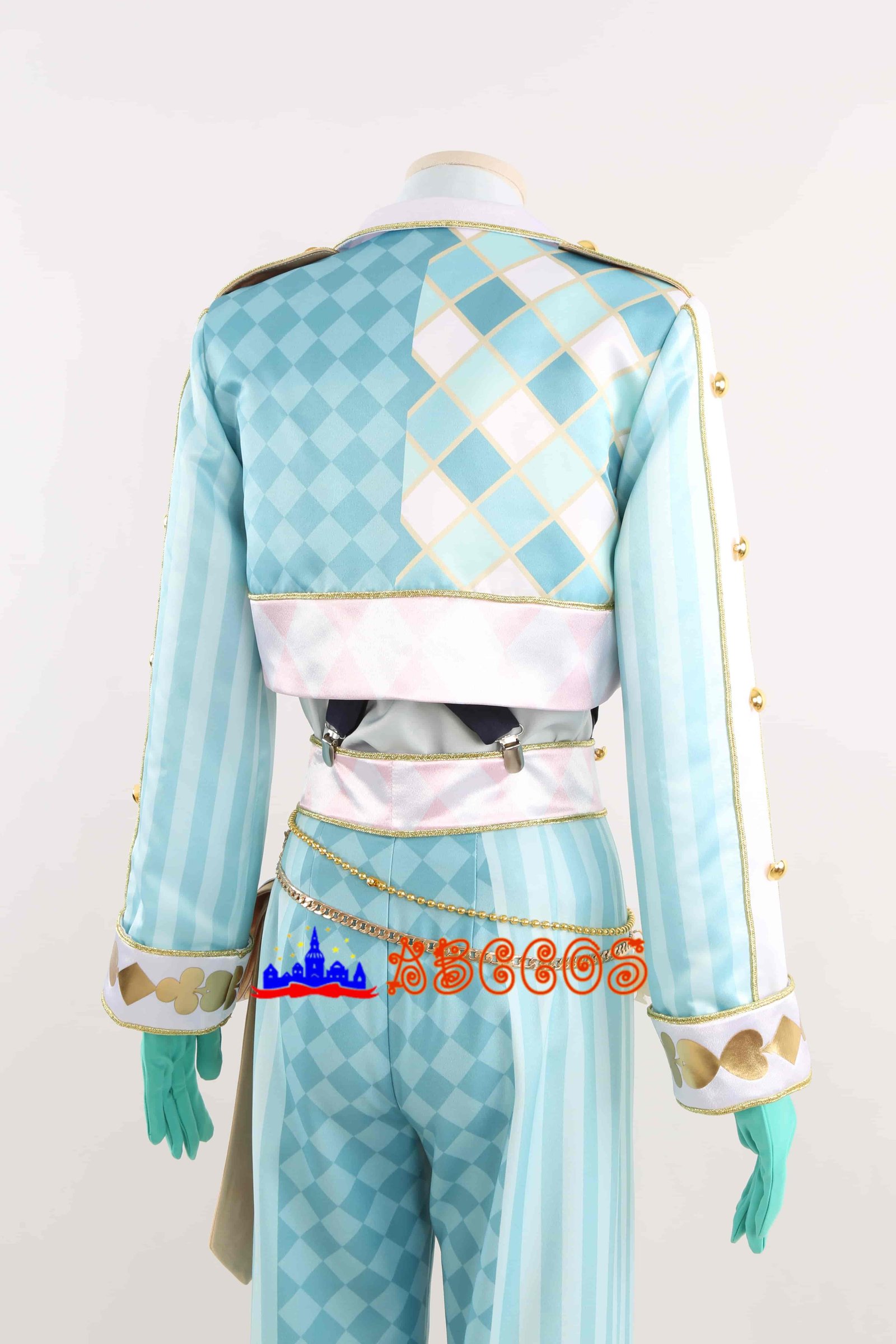 Disney Twisted-Wonderland Rose Kingdom’s White Rabbit Festival Floyd Leech cosplay costume-ABCcosplay