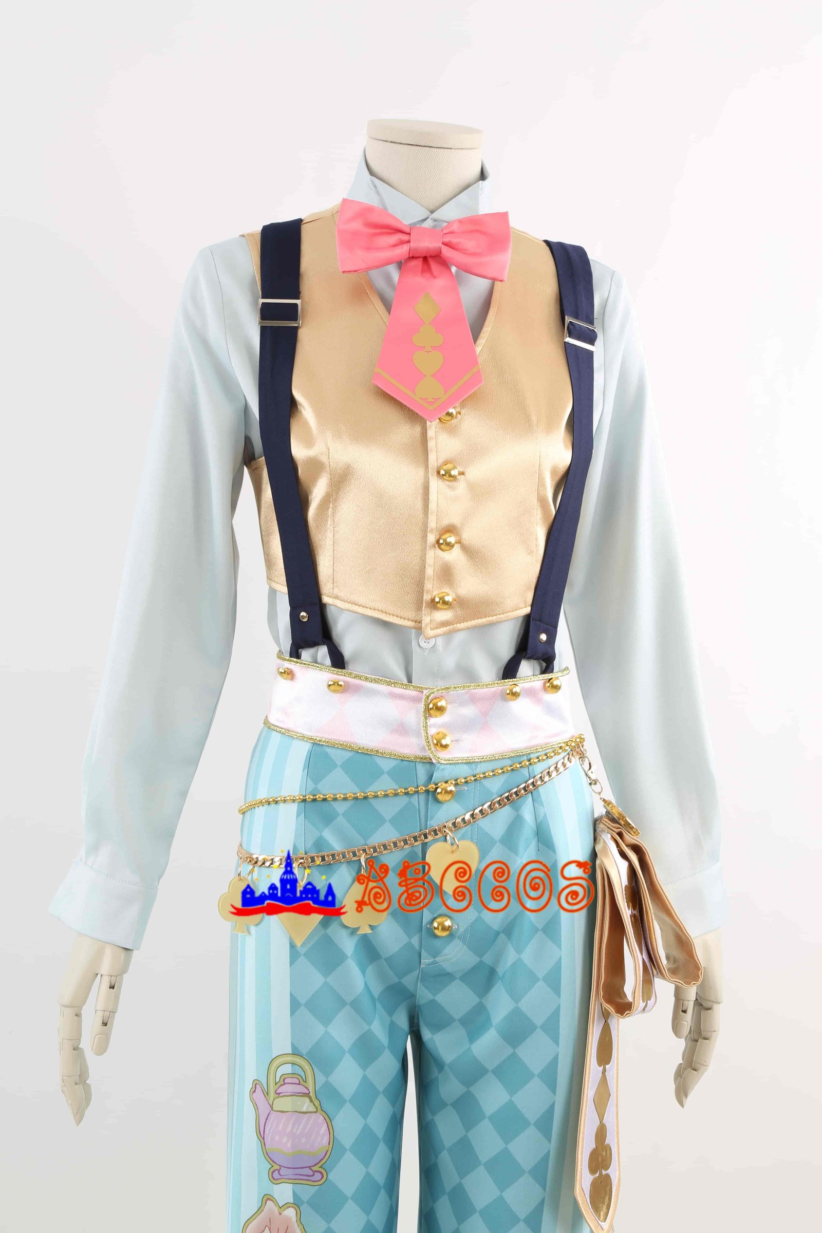 Disney Twisted-Wonderland Rose Kingdom’s White Rabbit Festival Floyd Leech cosplay costume-ABCcosplay