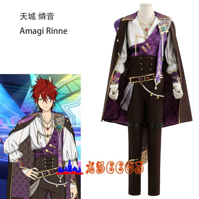Ensemble Stars!/!! Royal Flush Amagi Rinne /Hakaze Kaoru /Saegusa Ibara /Tsukinaga Leo cosplay costume