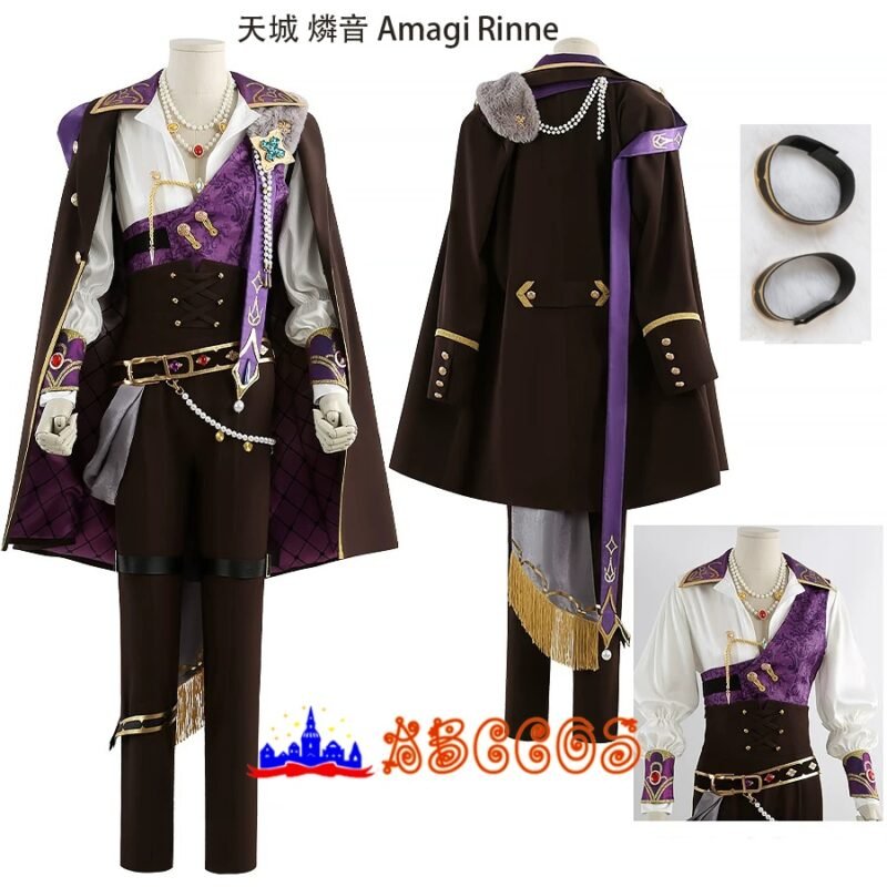 Ensemble Stars!/!! Royal Flush Amagi Rinne /Hakaze Kaoru /Saegusa Ibara /Tsukinaga Leo cosplay costume
