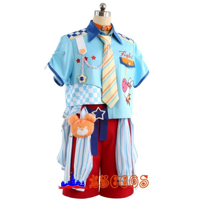 Ensemble Stars!/!! Kuma Kuma ResQ Tsukinaga Leo /nito nazuna /Himemiya Tori /Yuuki Makoto /Natsu Kanna cosplay costume
