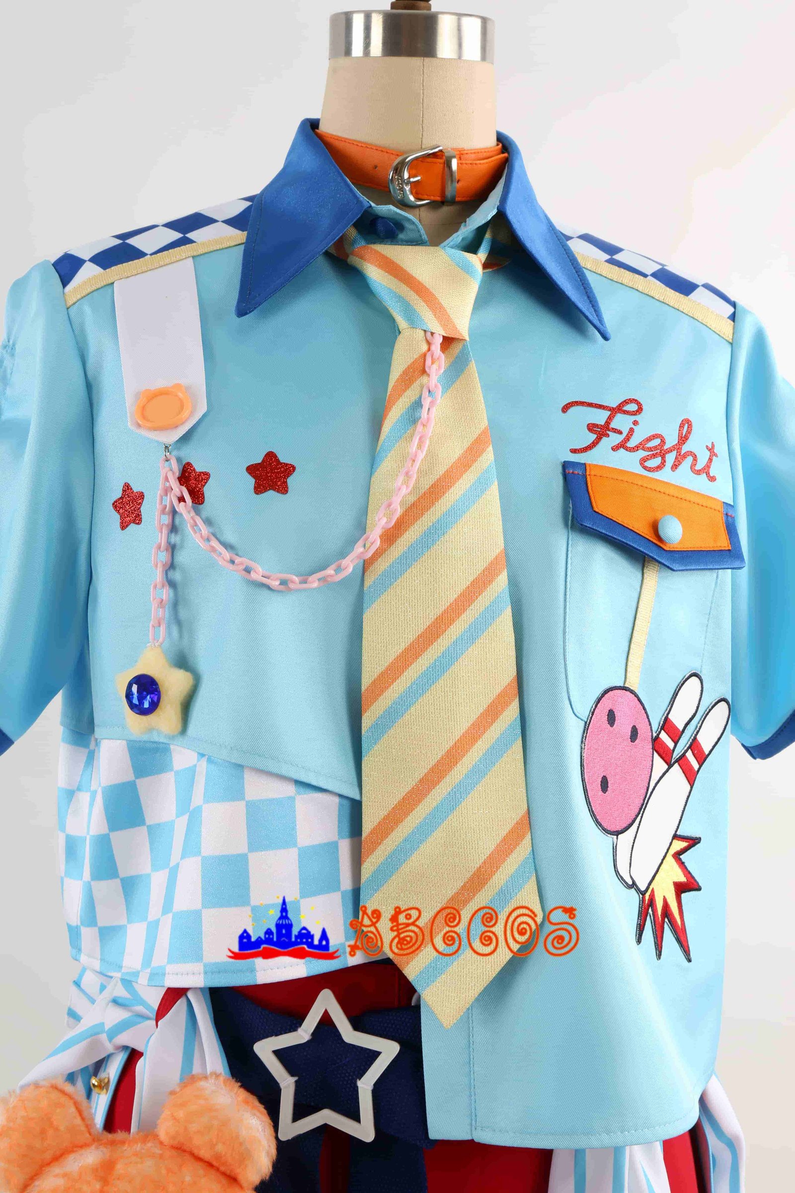 Ensemble Stars!/!! Kuma Kuma ResQ Tsukinaga Leo /nito nazuna /Himemiya Tori /Yuuki Makoto /Natsu Kanna cosplay costume-ABCcosplay