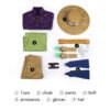 JoJo's Bizarre Adventure Steel Ball Run Gyro Zeppeli cosplay costume