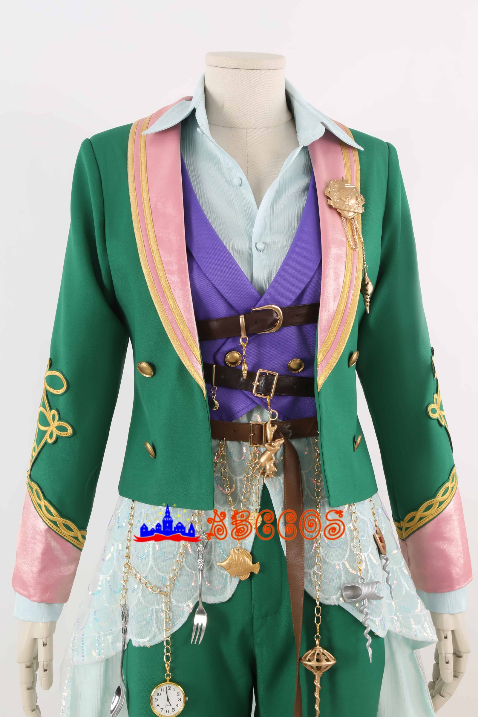 Disney Twisted-Wonderland Rielle Corallia cosplay costume-ABCcosplay