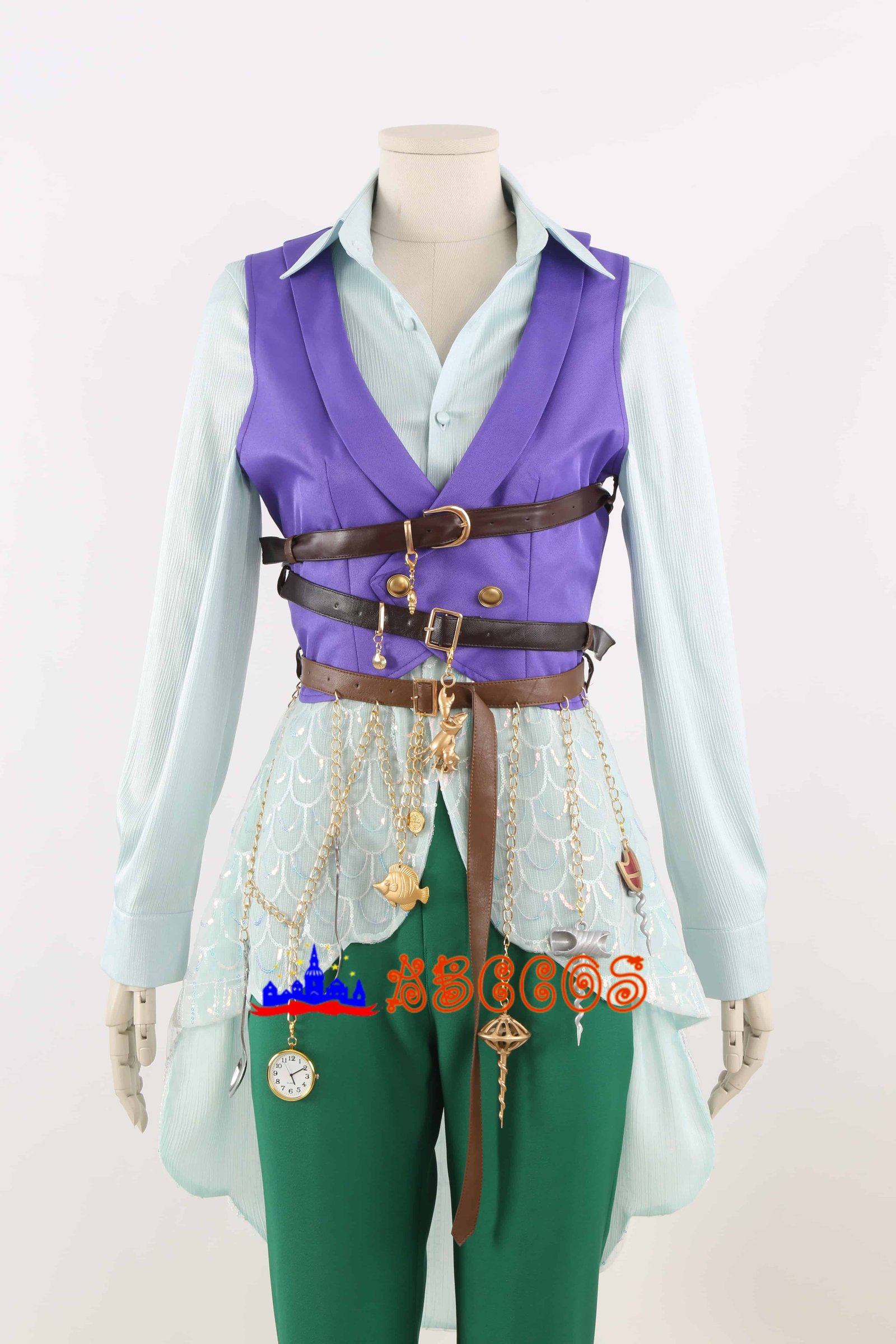 Disney Twisted-Wonderland Rielle Corallia cosplay costume-ABCcosplay