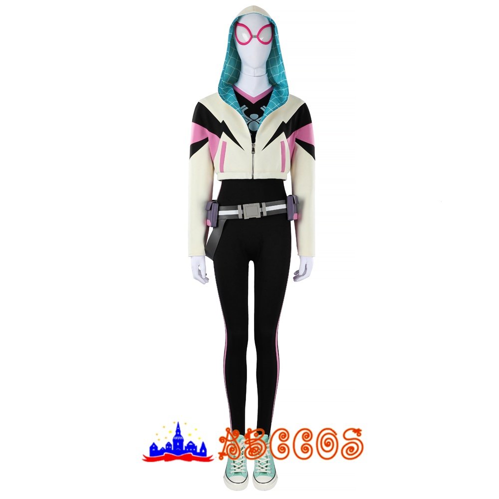 Your Friendly Neighborhood Spider-Man Gwen Cosplay Costume | Streetwear Edition for 2026 Comic Cons & Spidey Fans!-ABCcosplay