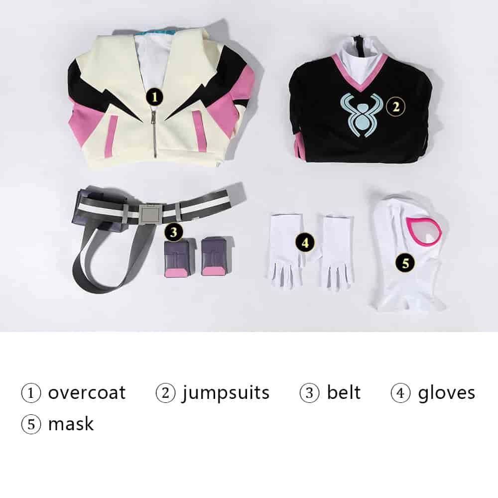 Your Friendly Neighborhood Spider-Man Gwen Cosplay Costume | Streetwear Edition for 2026 Comic Cons & Spidey Fans!-ABCcosplay